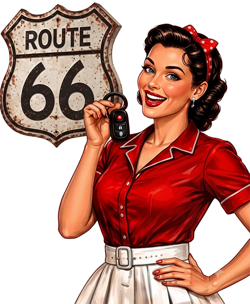 Route 66 Girl