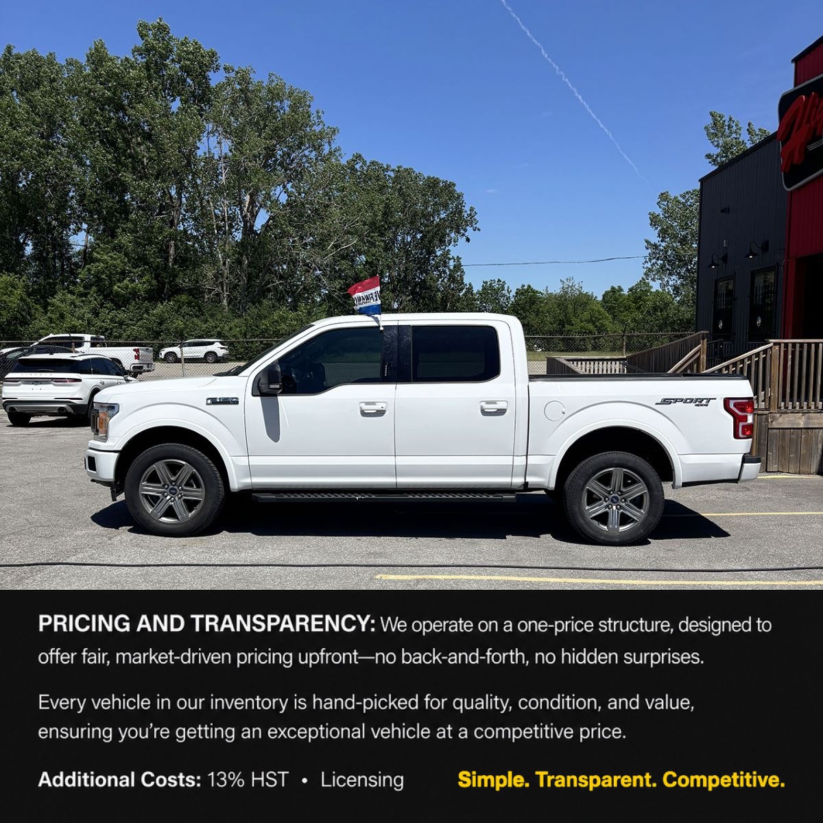 2018 Ford F150XLT Sport | Super Crew | P.Seats | Side Steps & More