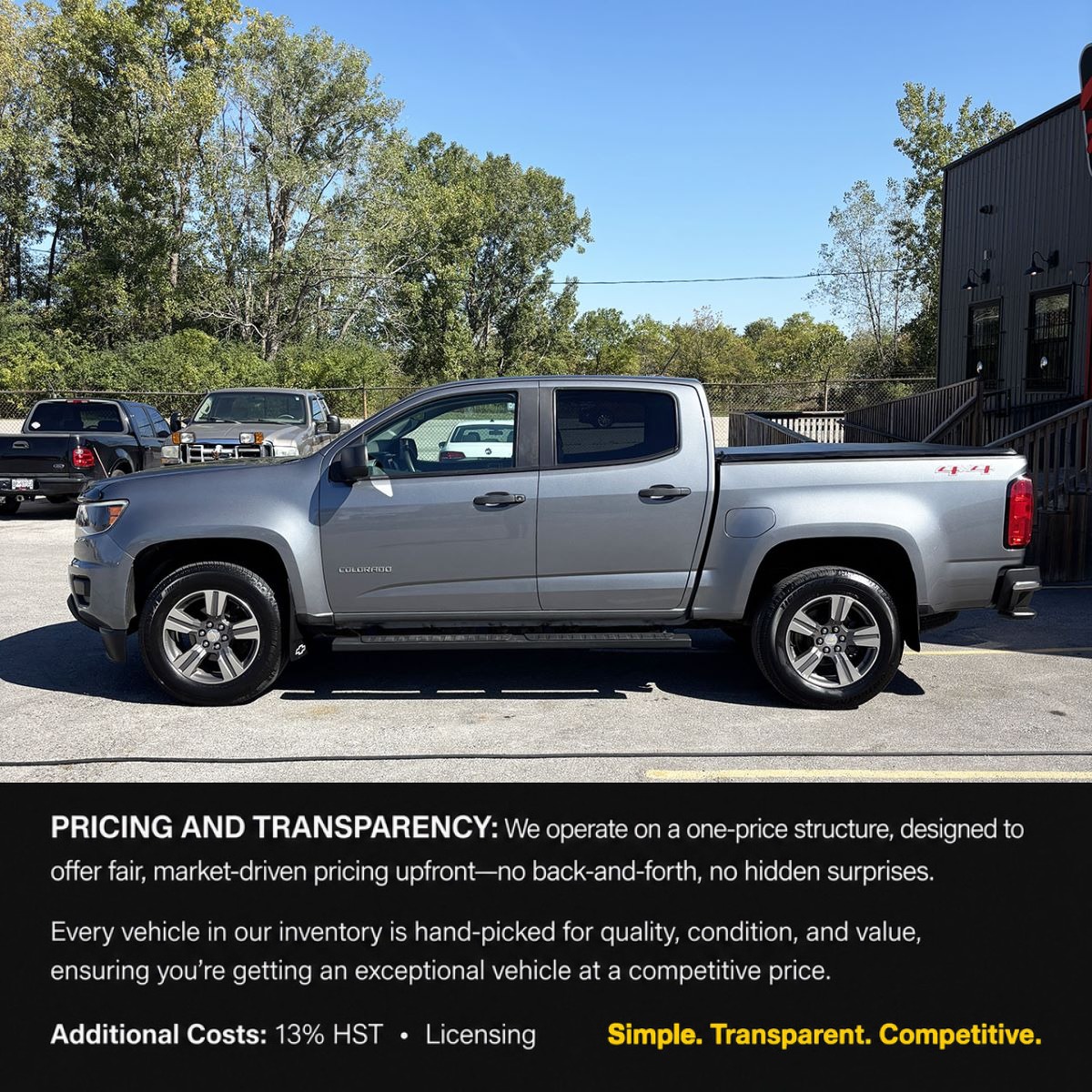 2018 Chevrolet ColoradoWT | Crew Cab | 4X4 | Side Steps | Tonneau 