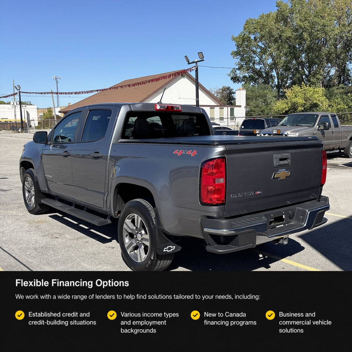2018 Chevrolet ColoradoWT | Crew Cab | 4X4 | Side Steps | Tonneau 