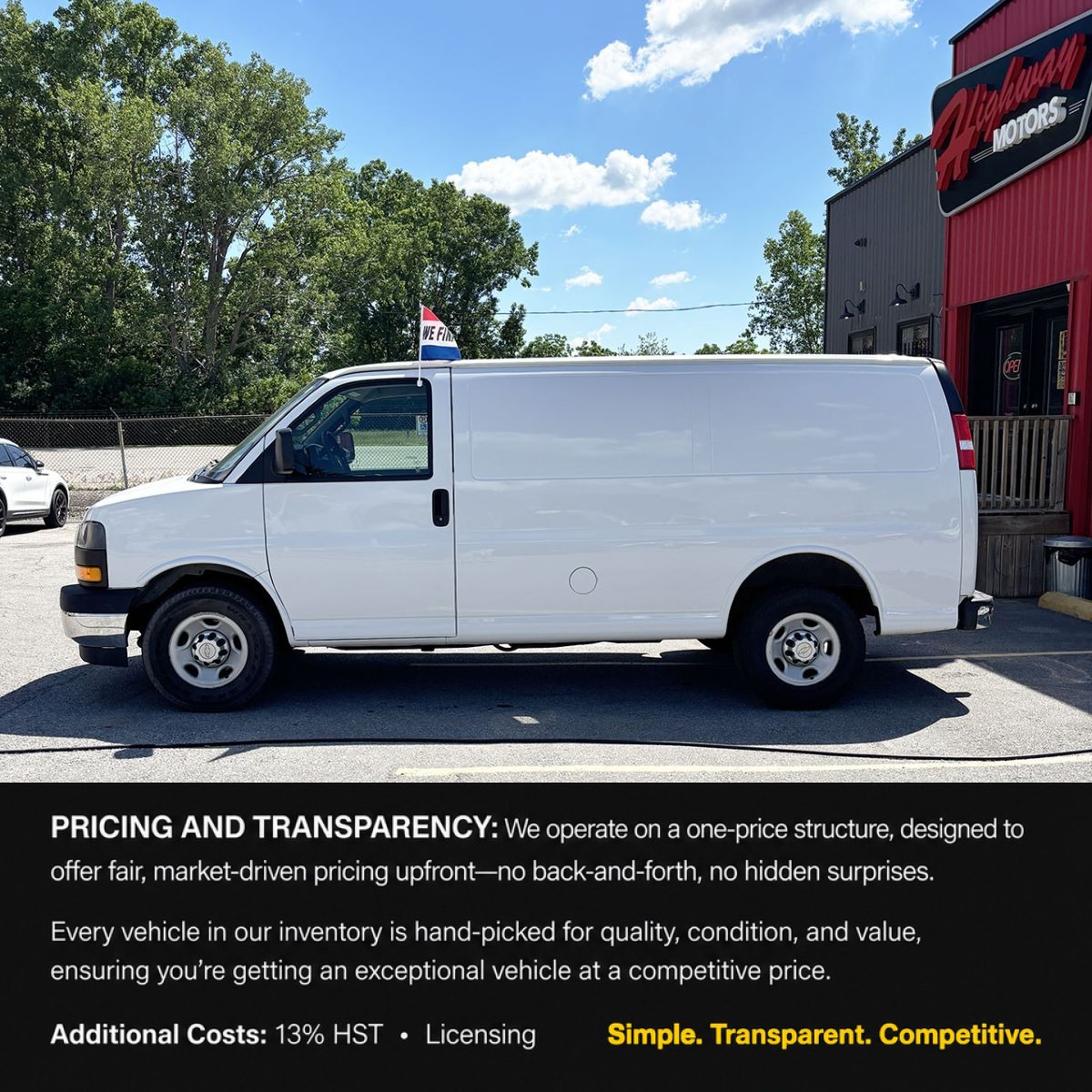 2018 GMC SavanaCargo 2500
