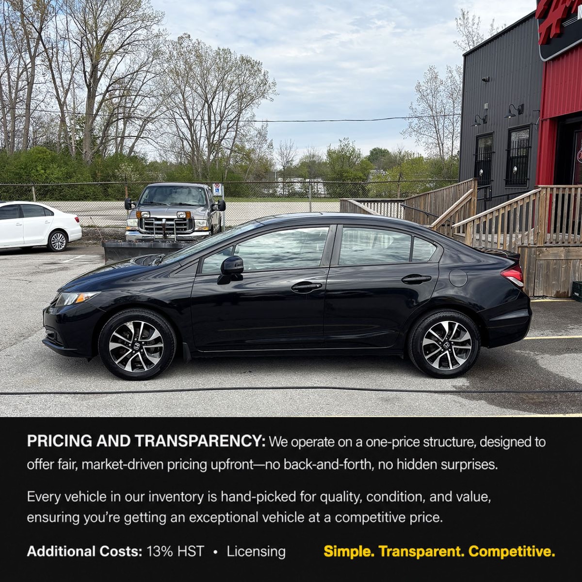 2013 Honda CivicLX | Ice cold air | Auto | P.Sunroof