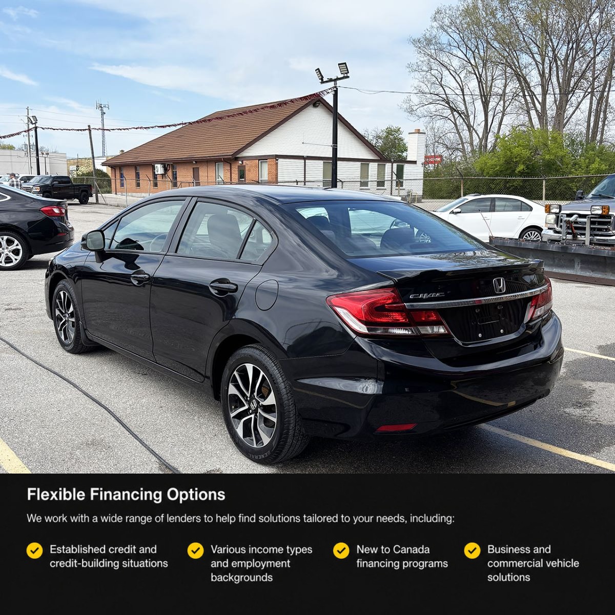 2013 Honda CivicLX | Ice cold air | Auto | P.Sunroof