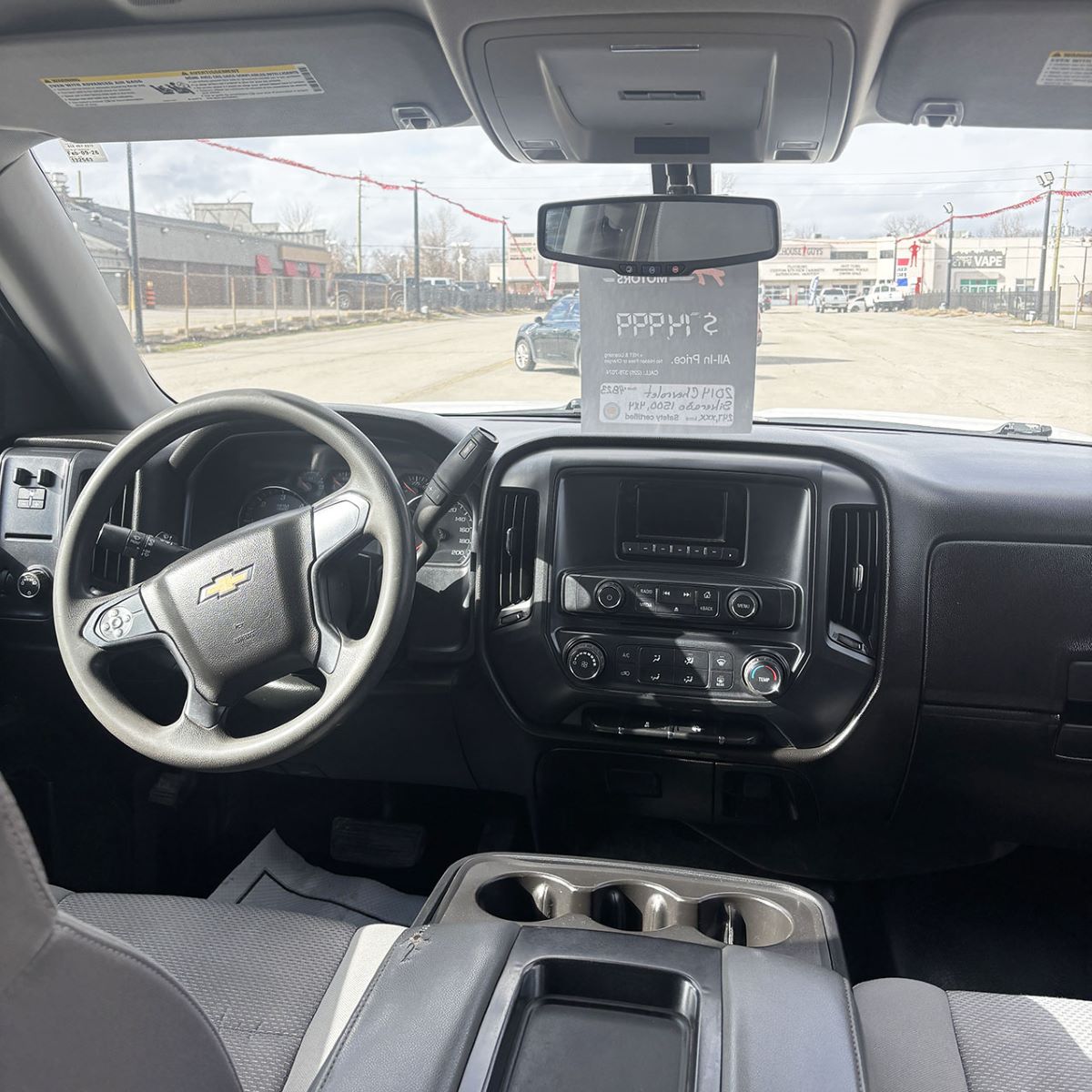 2014 Chevrolet Silverado 1500WT, Crew Cab, 4x4