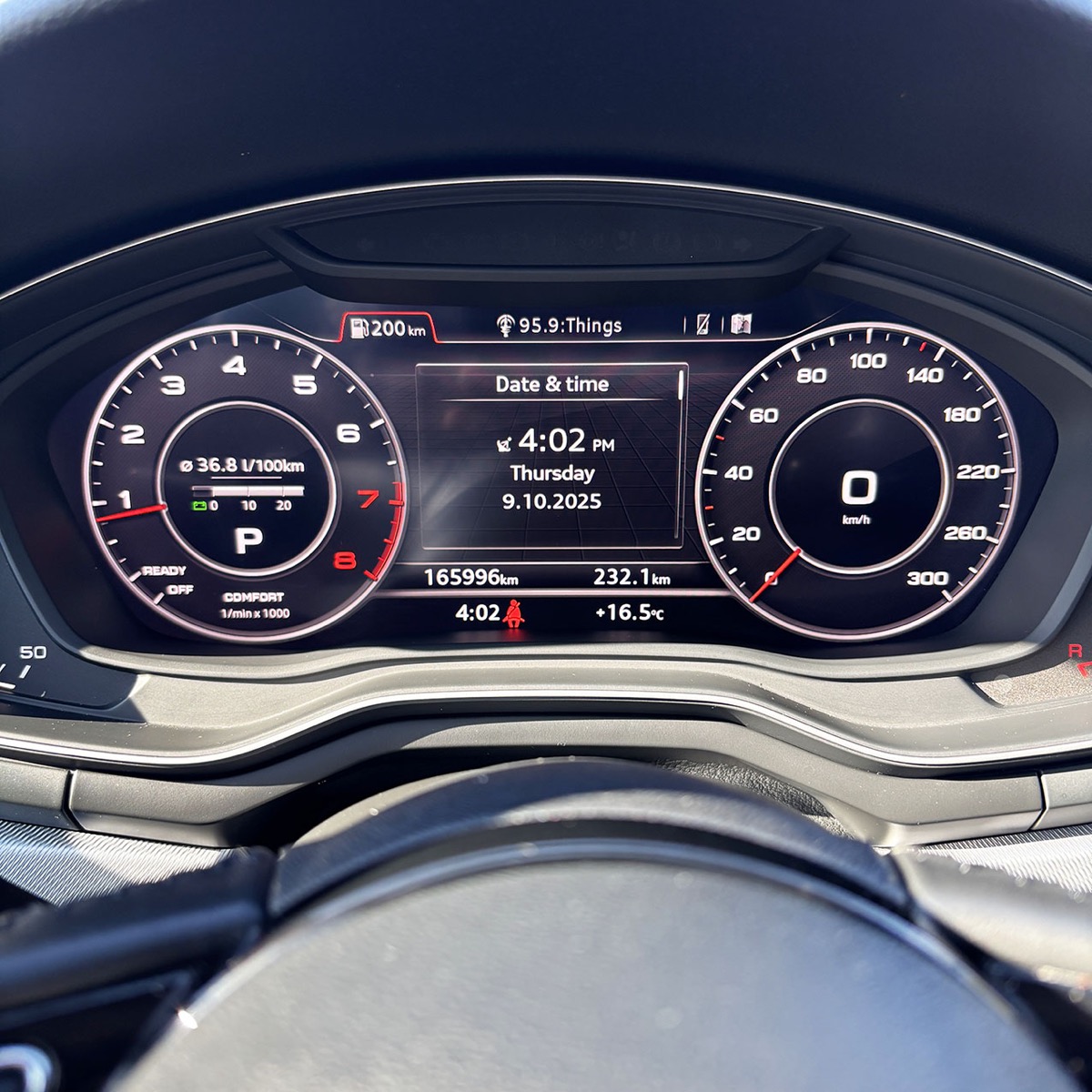 2018 Audi A4Technik